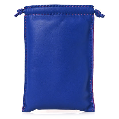 Hermes Milo Lambskin Pilo Pouch Blue Electrique Anemone 1 of 7