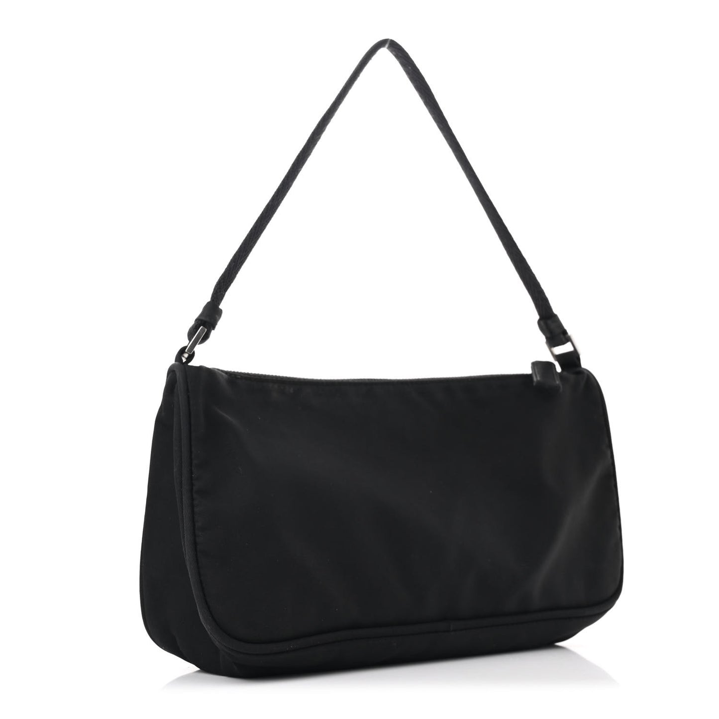 Tessuto Nylon Pochette Bag Black