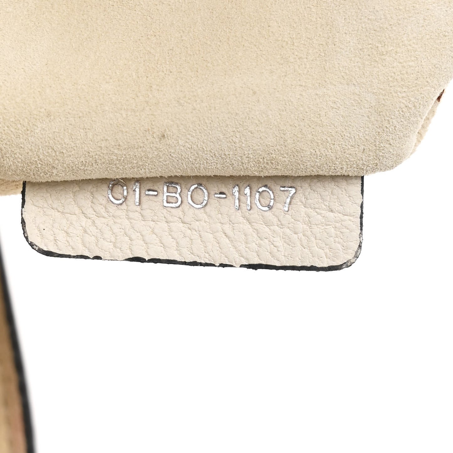 Canyon Grained Lambskin Large Lady Dior Off White