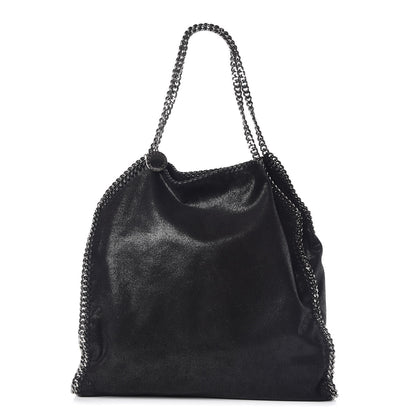 Stella McCartney Shaggy Deer Big Falabella Tote Black 1 of 11