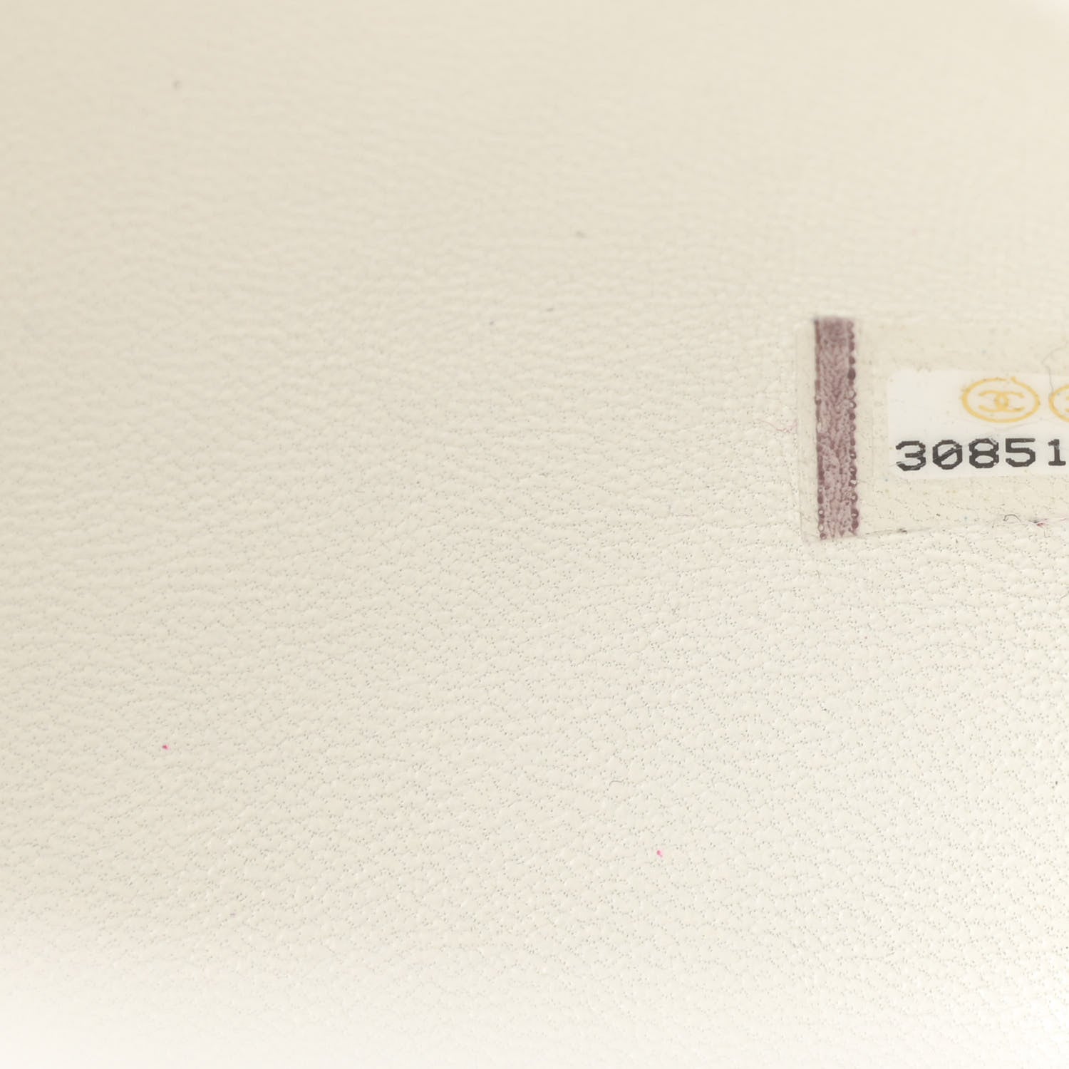 Chanel Shearling Lambskin Crystal Strass Flap White 7 of 12