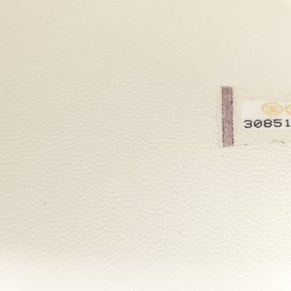 Chanel Shearling Lambskin Crystal Strass Flap White 7 of 12