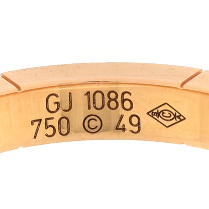 Cartier 18K Pink Gold 3mm Lanieres Ring 49 4.75 4 of 4