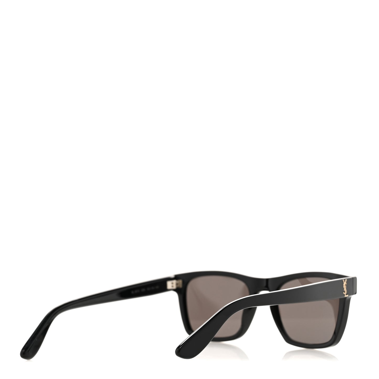 Square Acetate SLM13 Sunglasses Black
