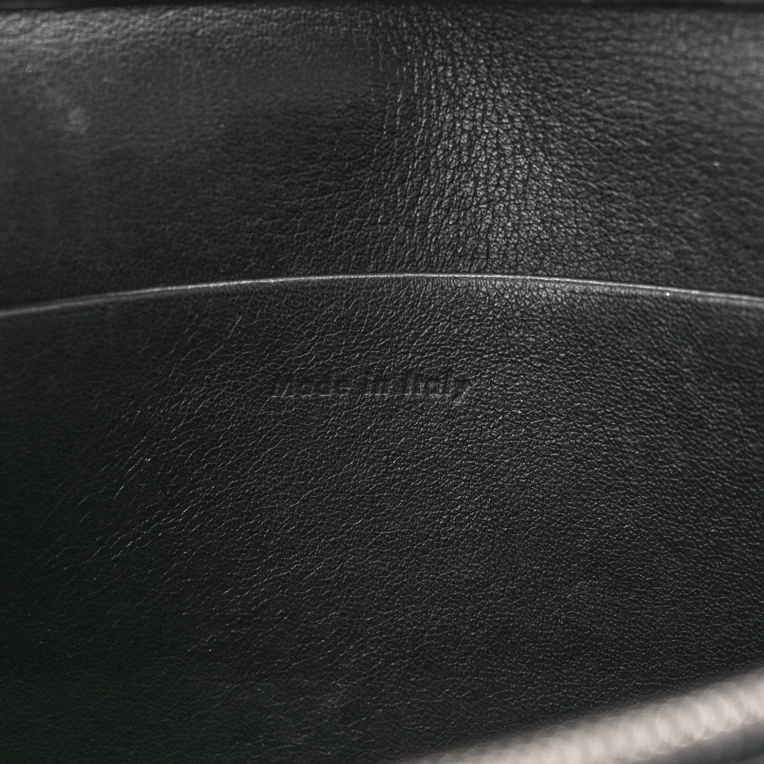 Celine Smooth Lambskin Frame Evening Chain Clutch Black White 6 of 10