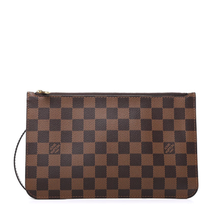 Louis Vuitton Damier Ebene Neverfull MM GM Pochette 1 of 7