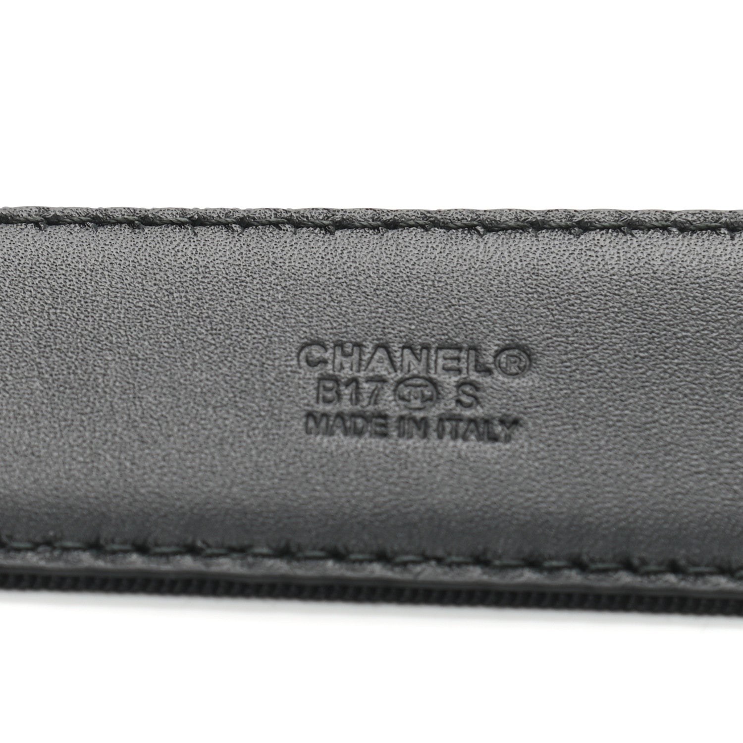 Chanel Grosgrain Crystal Belt 75 30 Black 5 of 7