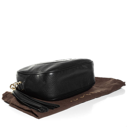 Gucci Pebbled Calfskin Small Soho Disco Bag Black 5 of 9