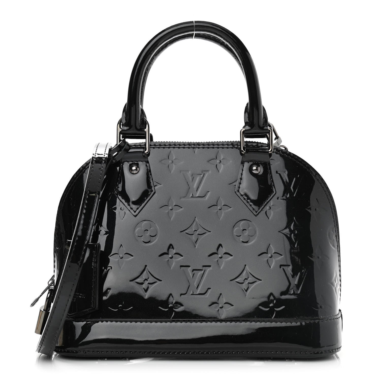 Louis Vuitton Vernis Alma BB Noir Magnetique 1 of 10