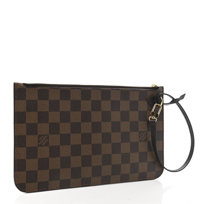 Louis Vuitton Damier Ebene Neverfull MM GM Pochette 5 of 9