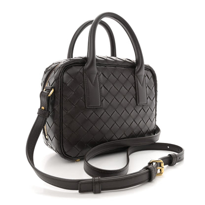 Bottega Veneta Lambskin Intrecciato Small Getaway Fondant 2 of 9