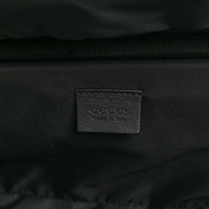 Gucci GG Supreme Monogram Four Wheel Suitcase Black 5 of 12