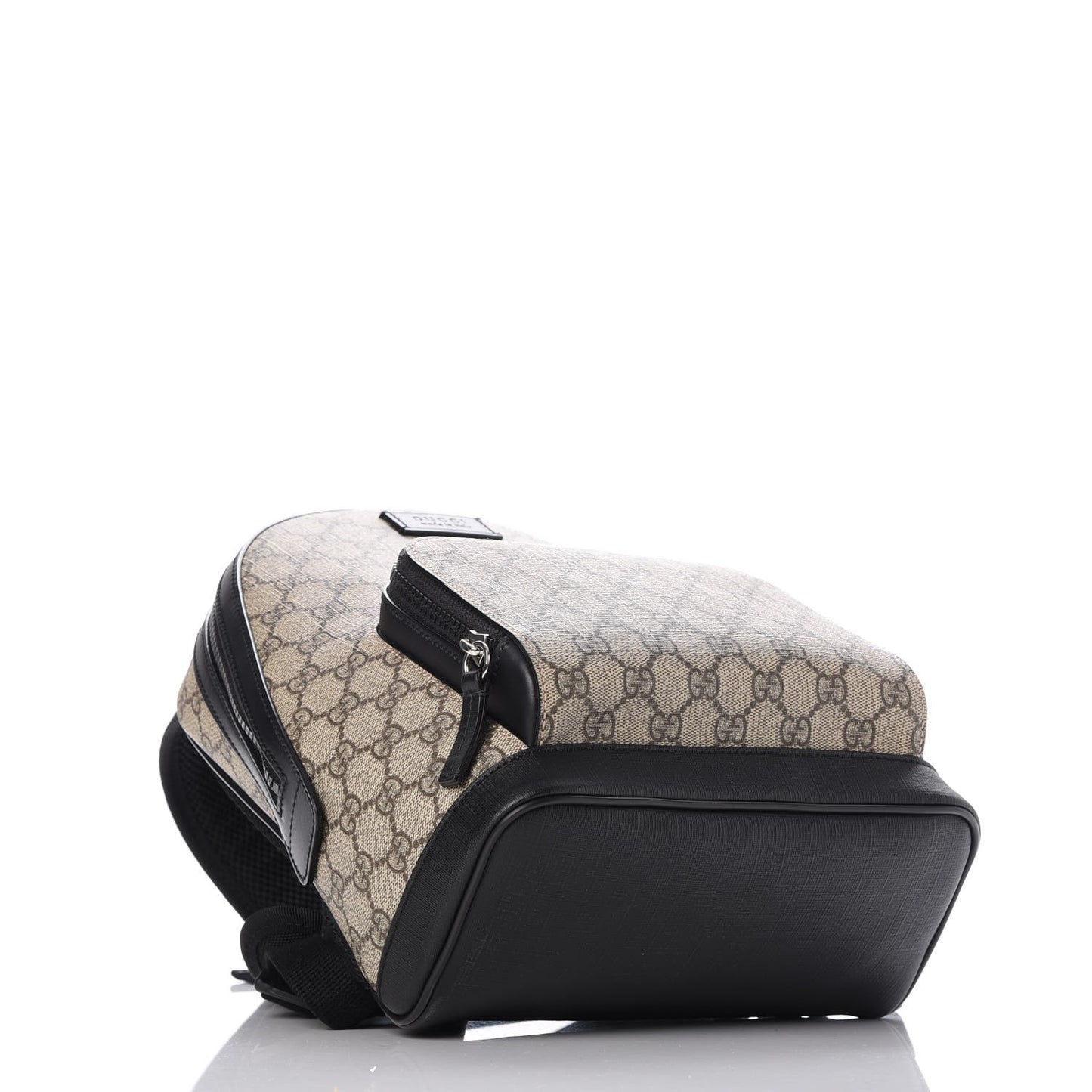 GG Supreme Monogram Small Eden Day Backpack Black
