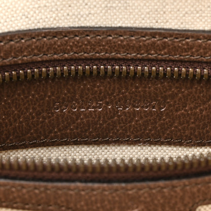 Gucci GG Supreme Monogram Web Small Ophidia Half Moon Hobo Brown 6 of 10