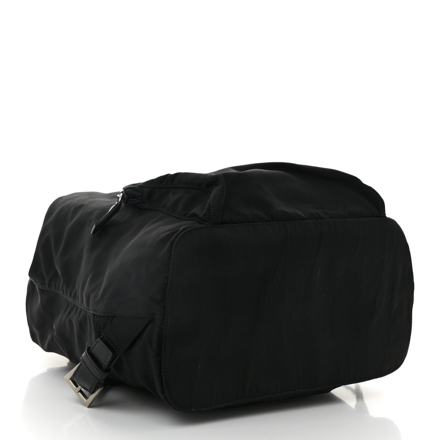 Tessuto Nylon Vela Cinch Backpack Black