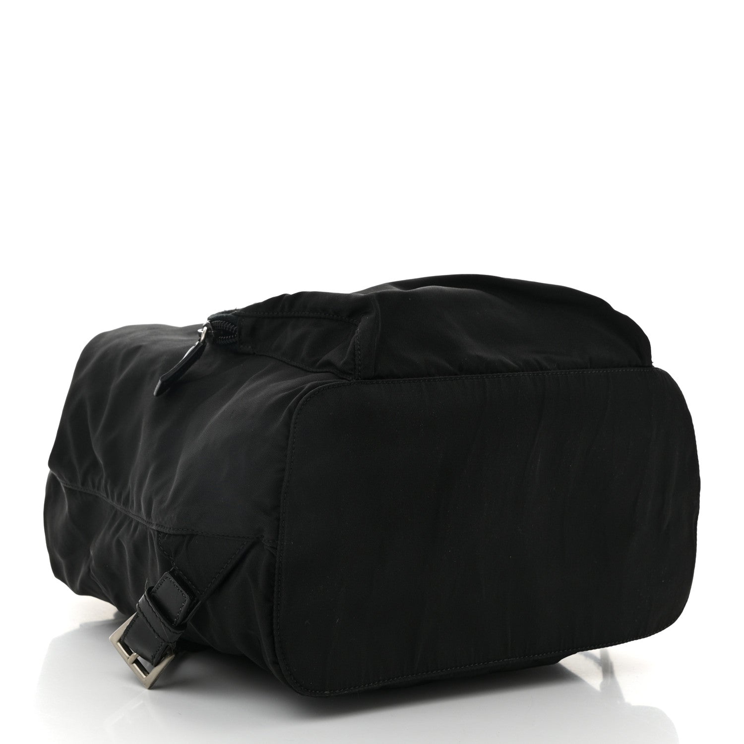 Prada Tessuto Nylon Vela Cinch Backpack Black 3 of 9