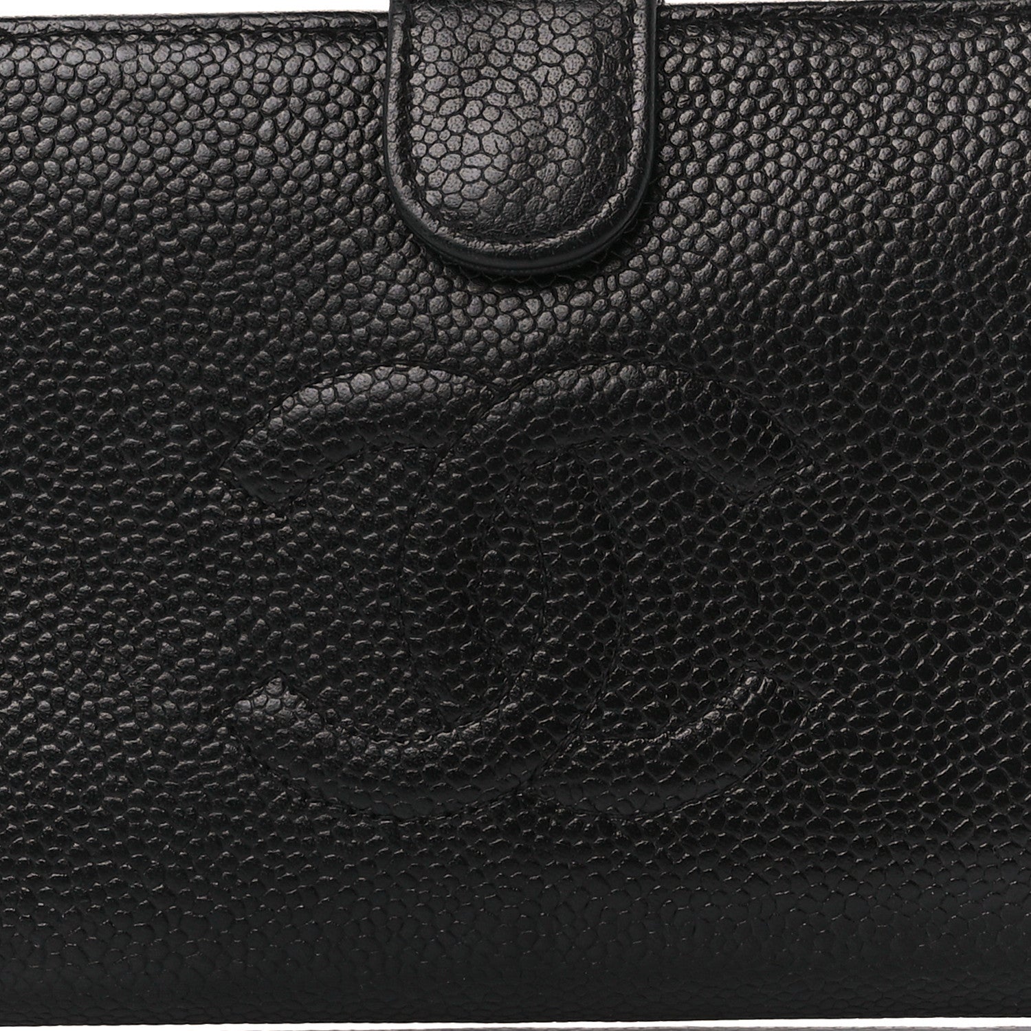 Chanel Caviar Timeless CC French Wallet Black 12 of 14