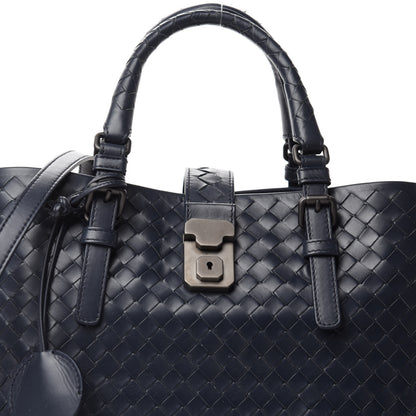 Bottega Veneta Light Calf Intrecciato Small Roma Tote Light Tourmaline 12 of 12