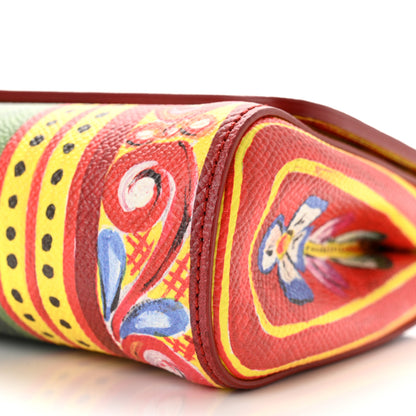 Dolce & Gabbana Dauphine Majolica Printed Mini Miss Sicily Satchel Multicolor 9 of 9