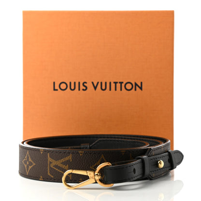 Louis Vuitton Monogram Bandouliere Shoulder Strap XL Black 6 of 6