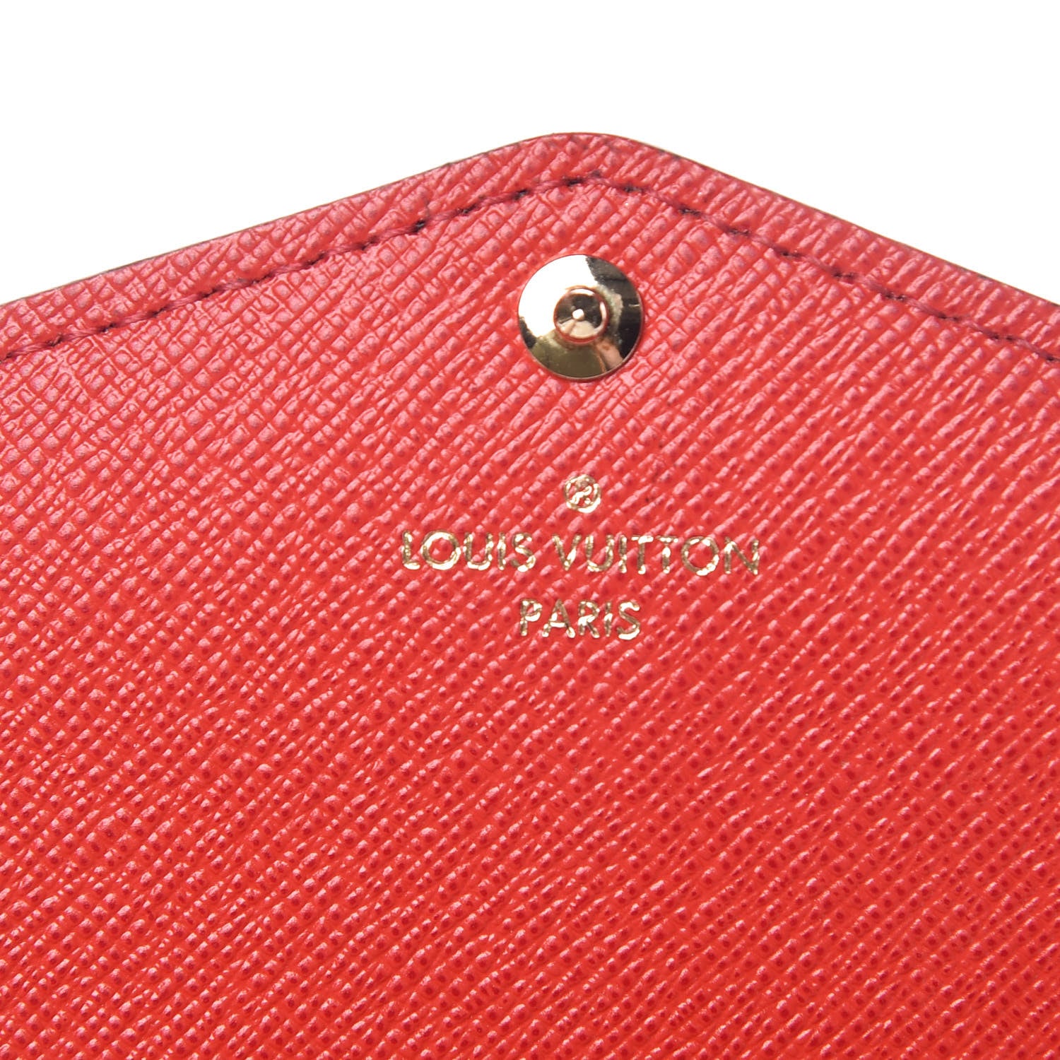 Louis Vuitton Monogram Sarah Wallet NM Coquelicot 6 of 8