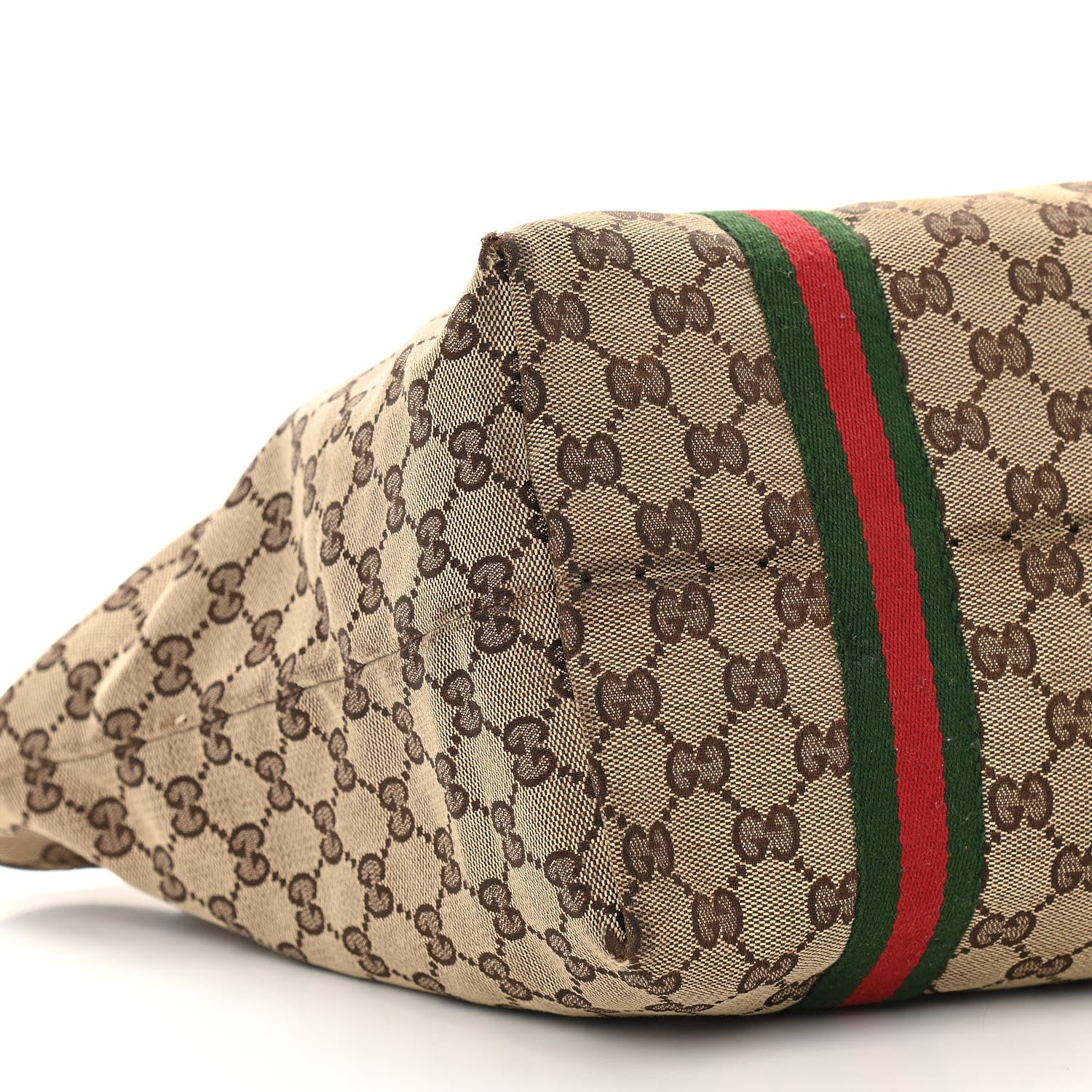 Gucci Monogram Large Jolicoeur Tote Brown 10 of 11