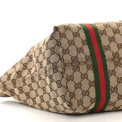 Gucci Monogram Large Jolicoeur Tote Brown 10 of 11