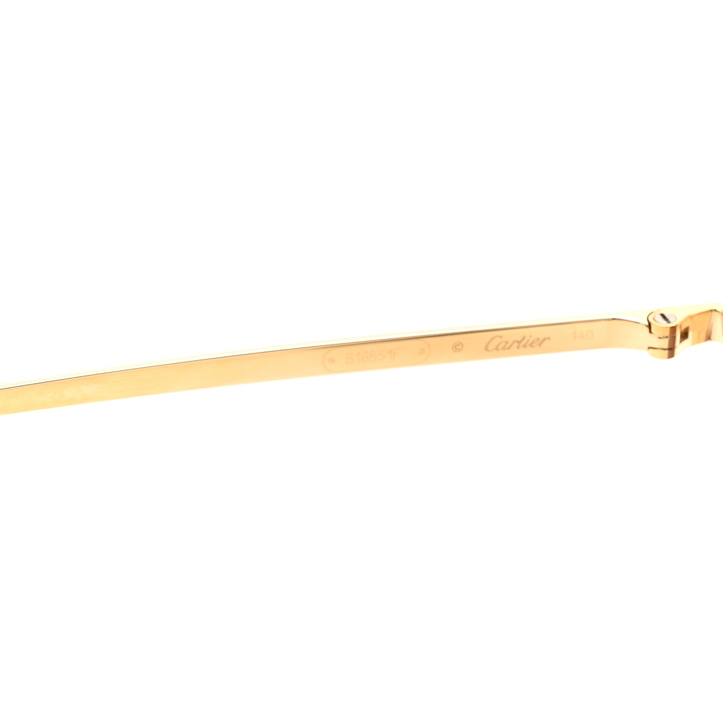 Santos CT0083S Aviator Sunglasses Gold Gold Tortoise
