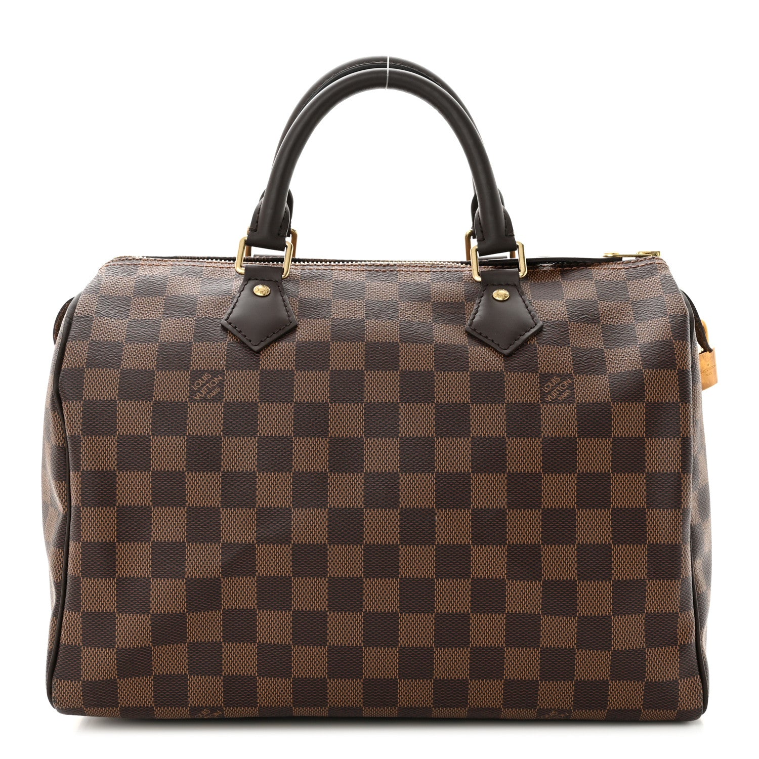Louis Vuitton Damier Ebene Speedy 30 1 of 9