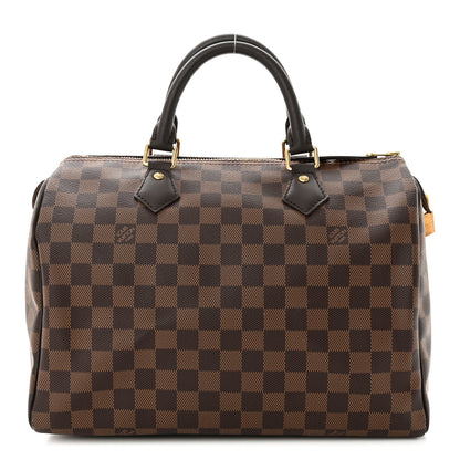 Louis Vuitton Damier Ebene Speedy 30 1 of 9
