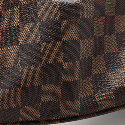 Louis Vuitton Damier Ebene Odeon Tote MM Black 9 of 10
