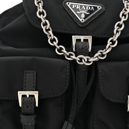 Prada Nylon Vela Mini Crossbody Backpack Black 7 of 9