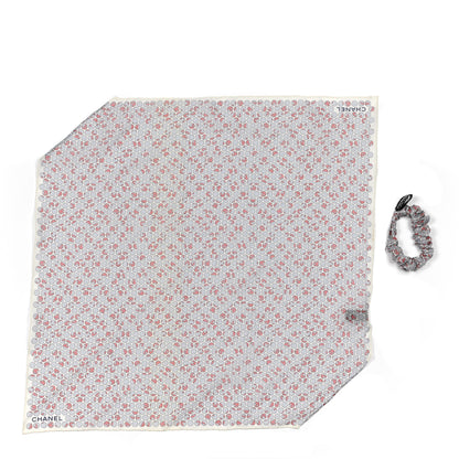 Chanel Cotton CC Twilly Hair Tie Grey Multicolor 3 of 7