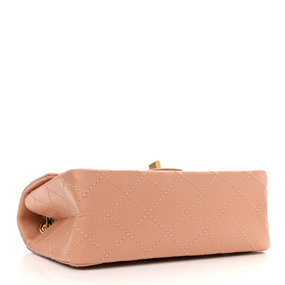 Chanel Aged Calfskin Quilted 2.55 Reissue Mini Flap Beige 4 of 11