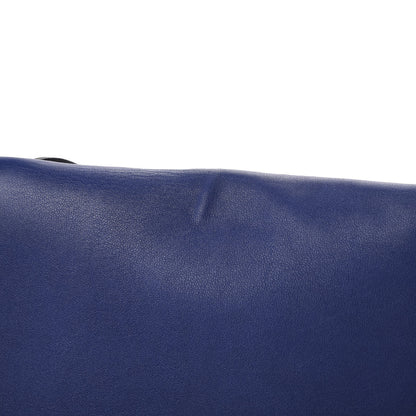 Celine Calfskin Suede All Soft Shoulder Bag Indigo 13 of 14