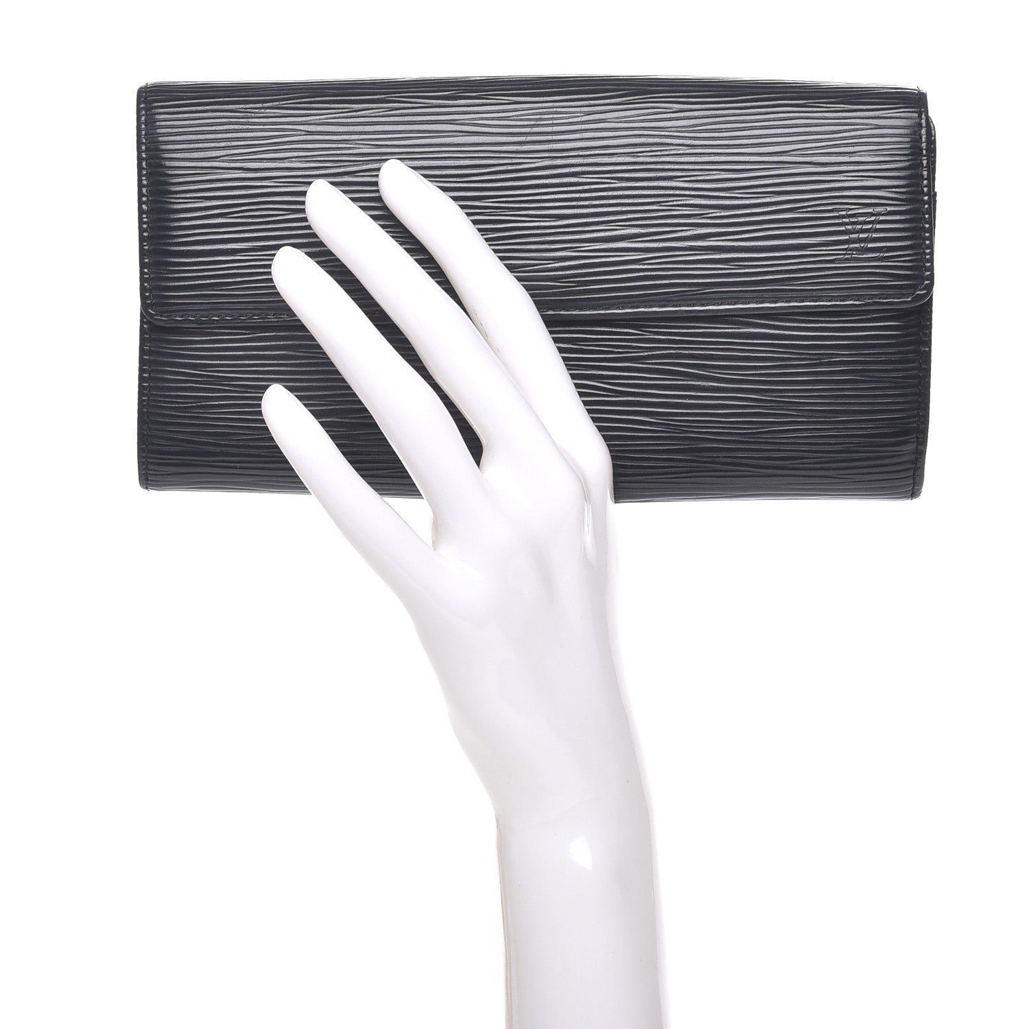 Louis Vuitton Epi Sarah Wallet Black 2 of 10