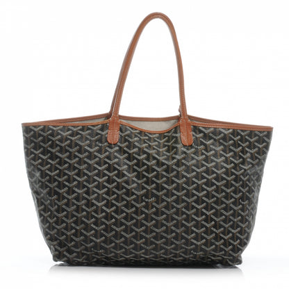 Goyard Goyardine Saint Louis PM Black Gold 1 of 20