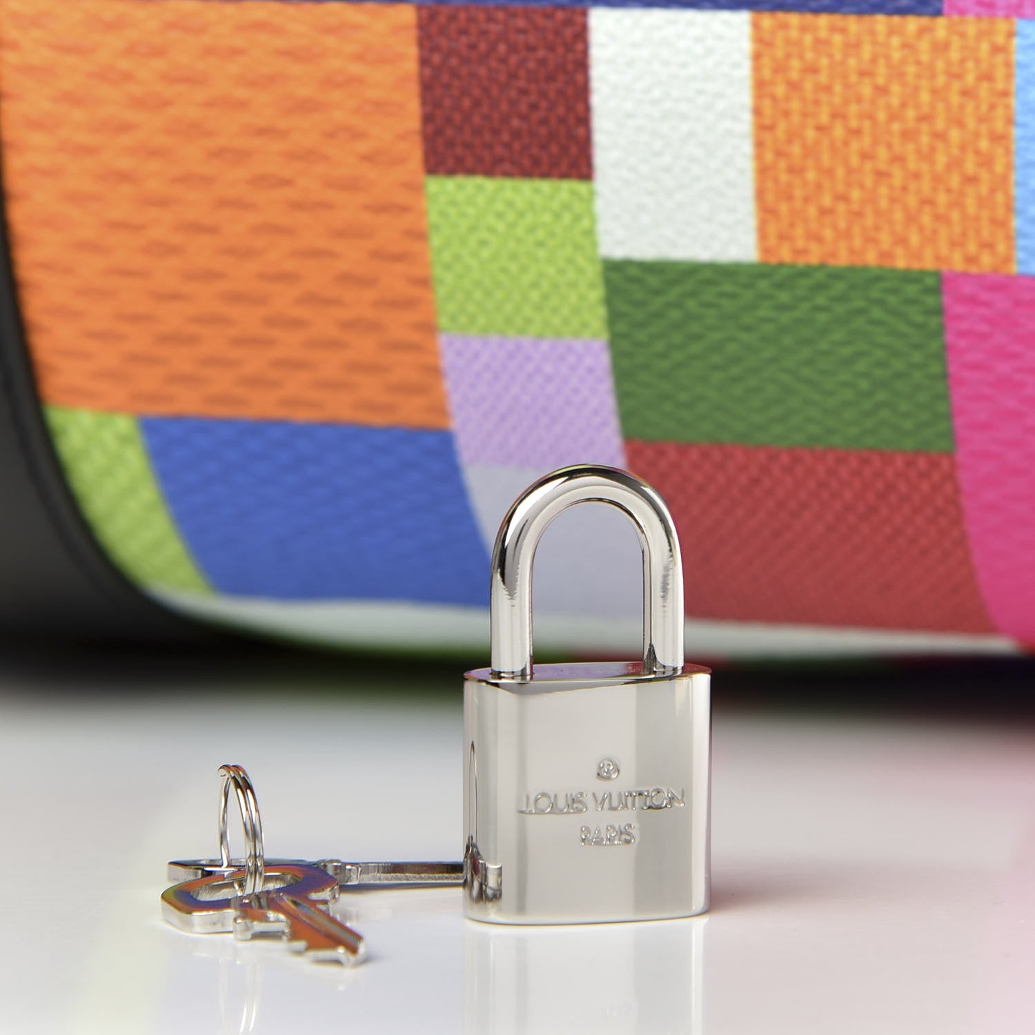 Louis Vuitton Damier Graphite 3D Keepall Bandouliere 50 Multicolor 9 of 10