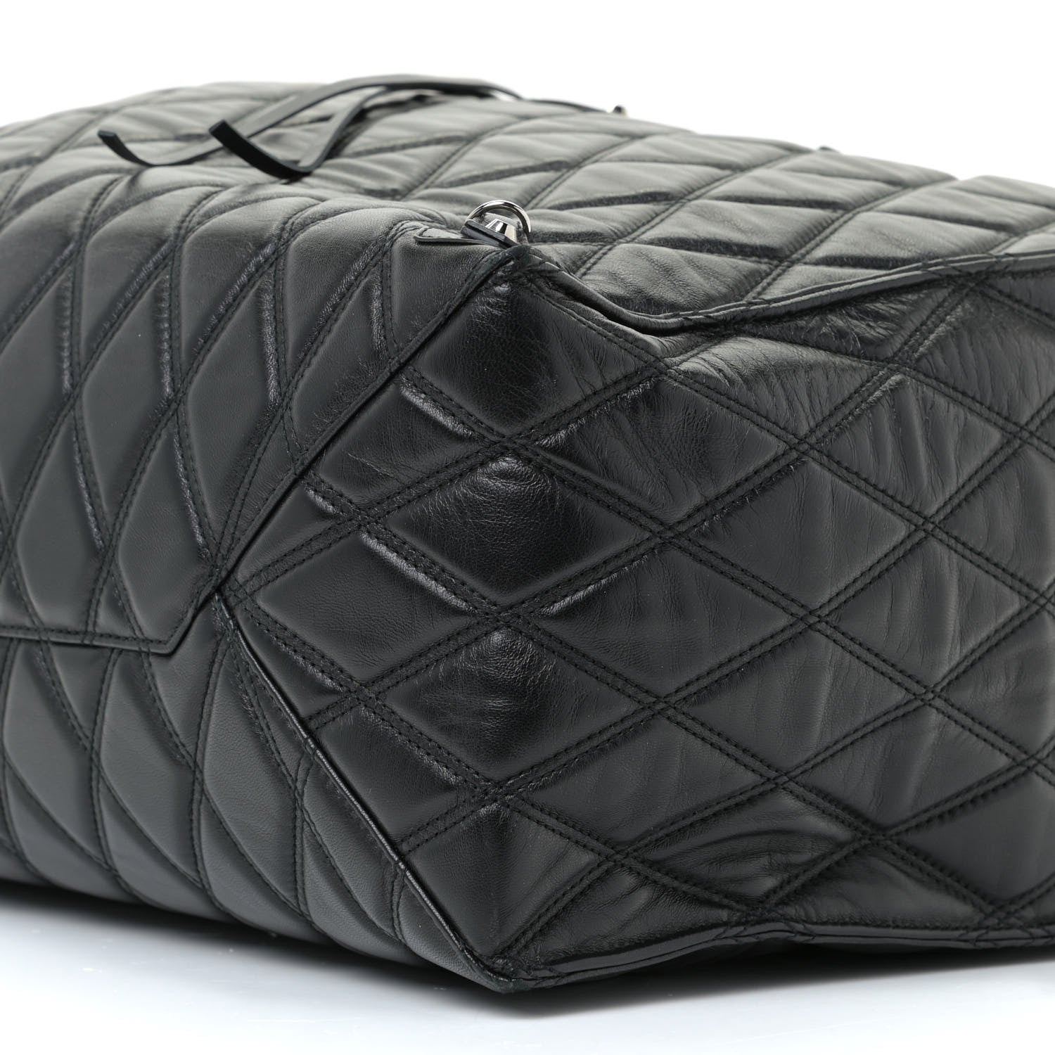 Balenciaga Veau Quilted Papier A4 Tote Black 6 of 11