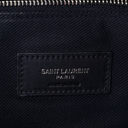 Saint Laurent Raffia Tote Black 5 of 5