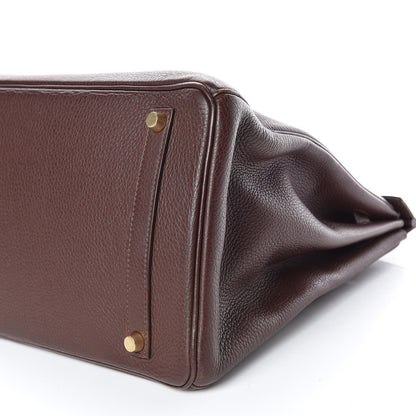 Hermes Togo Birkin 35 Chocolate 38 of 53