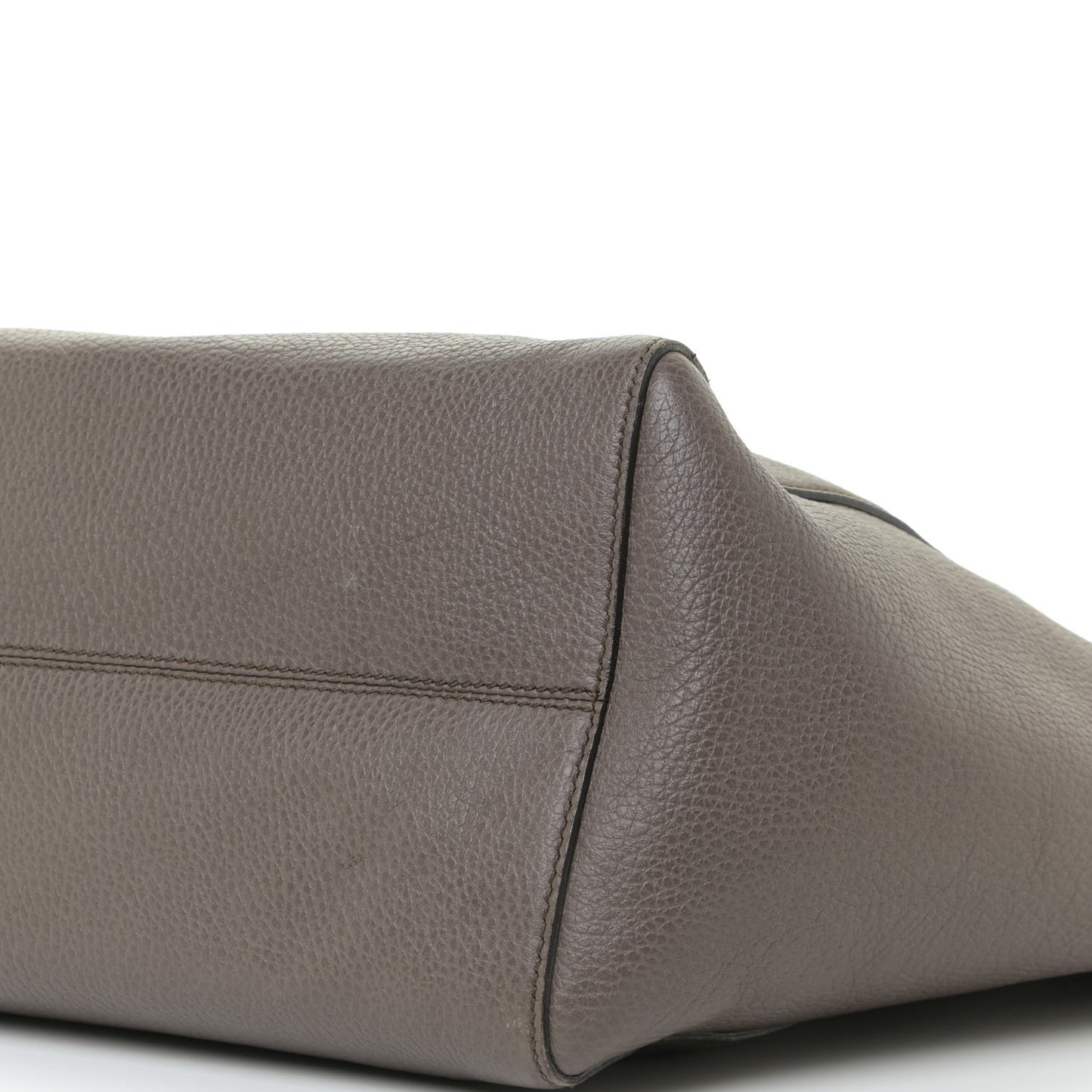 Dollar Calfskin Medium Swing Tote Grey Field Soft Pink