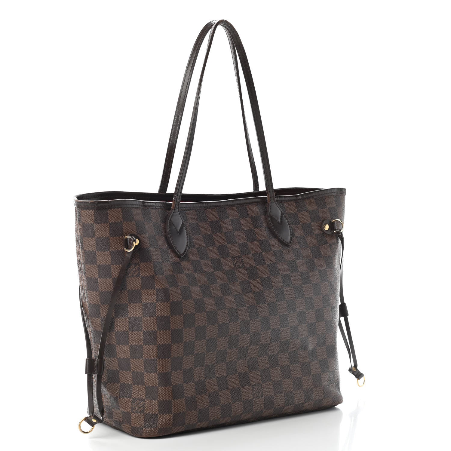Louis Vuitton Damier Ebene Neverfull MM 3 of 12