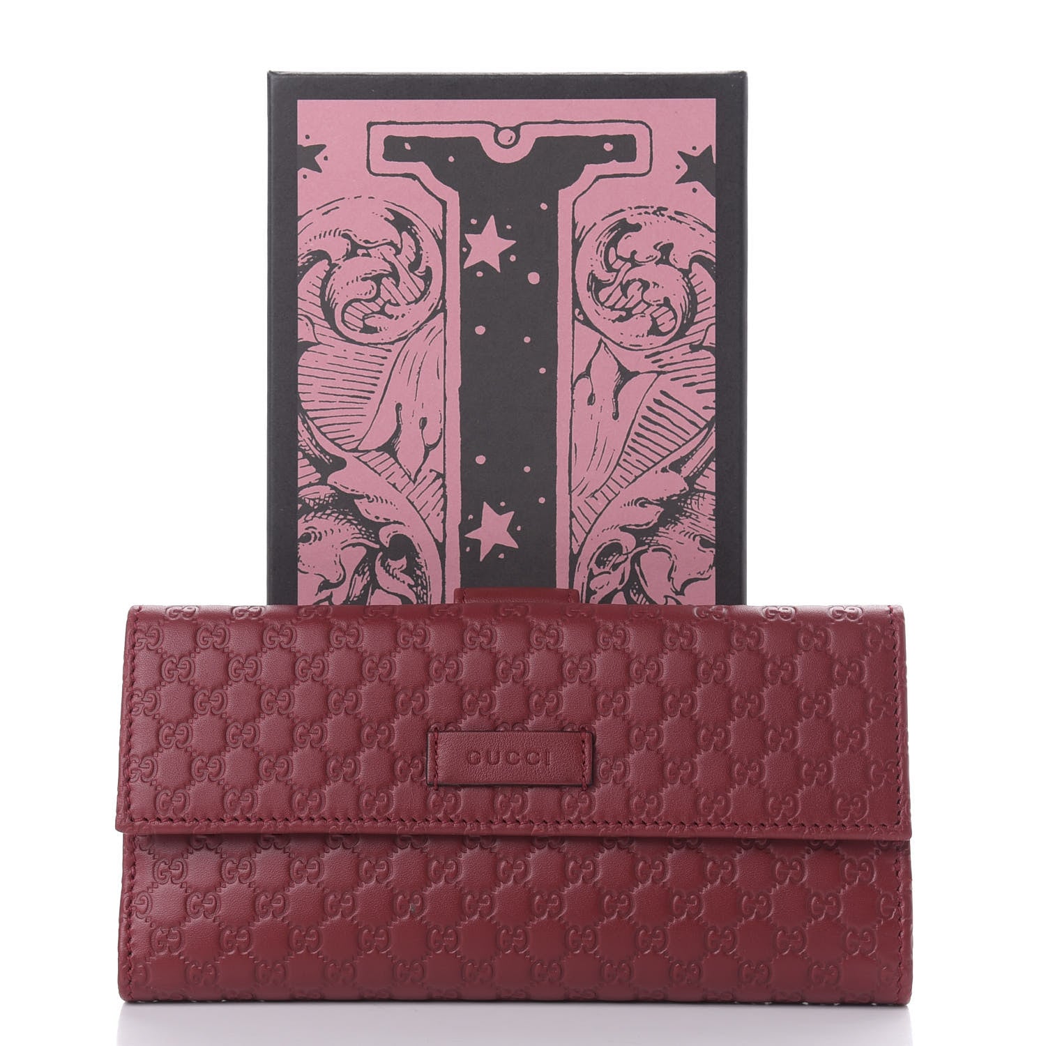 Gucci Microguccissima Continental Flap Wallet Red 7 of 7
