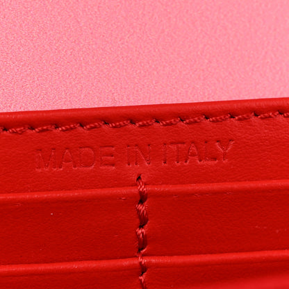 Christian Louboutin Calfskin Spikes Loubinthesky Paloma Wallet On Chain Degraftersun Gold 7 of 16