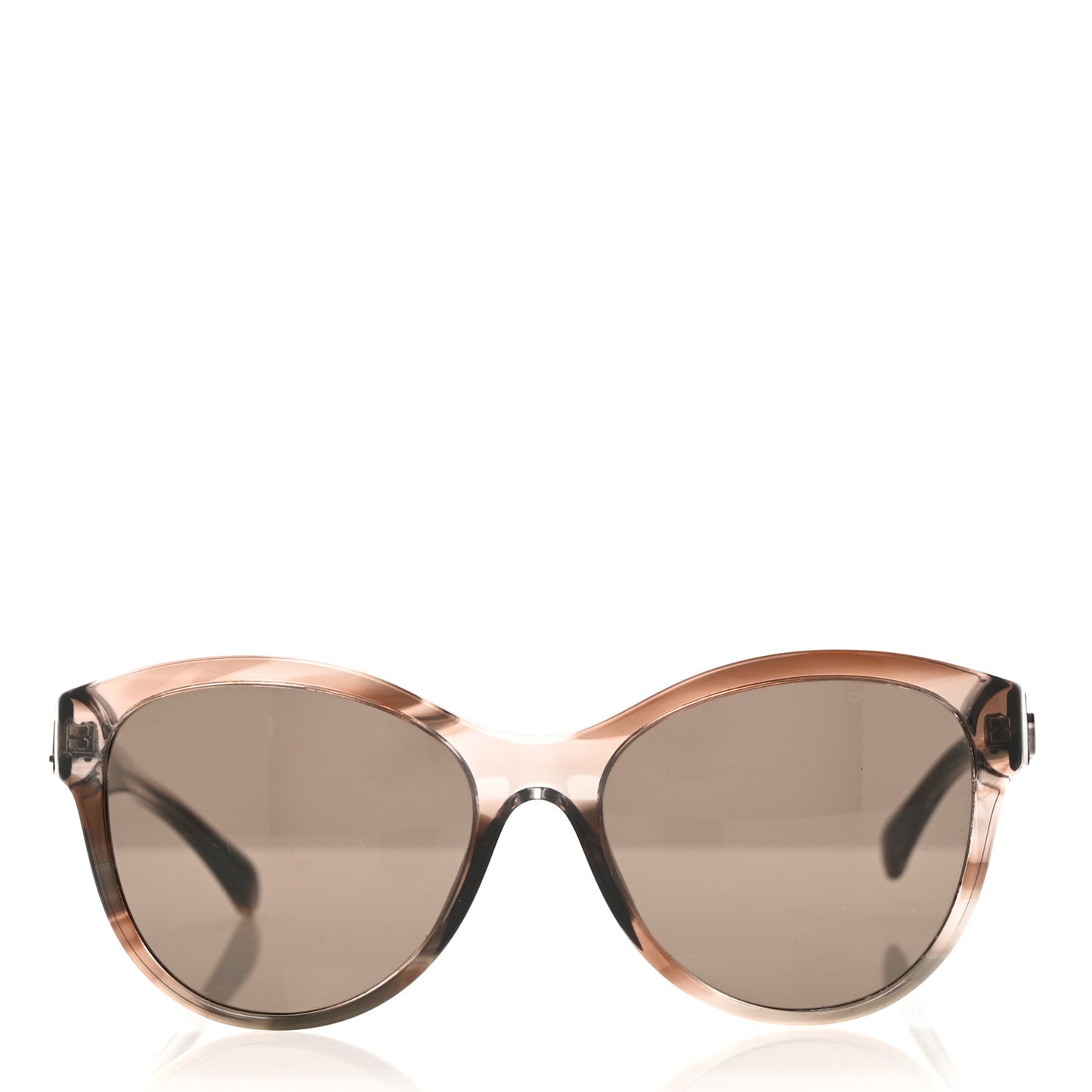 Acetate Pantos Logo Sunglasses 5458 Brown
