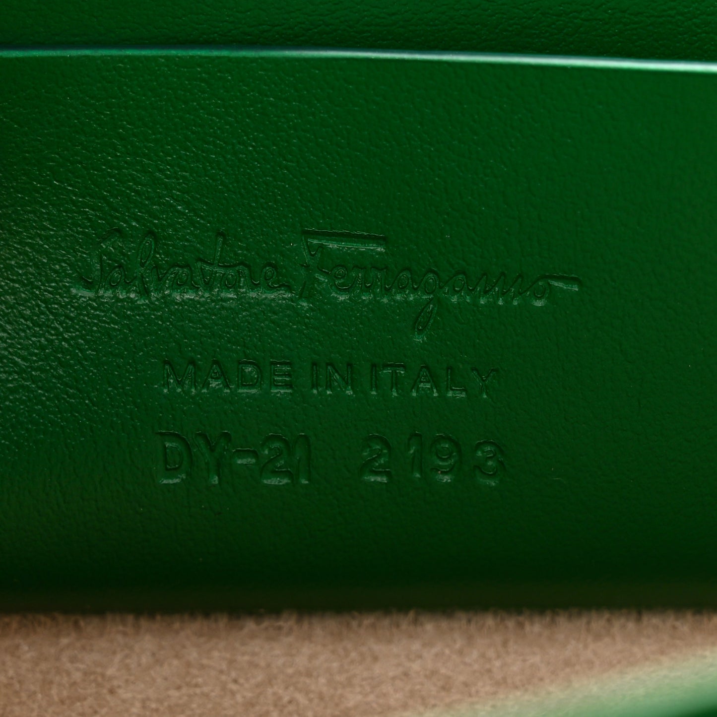 Brushed Off Calfskin Small Iconic Top Handle Bag Verde