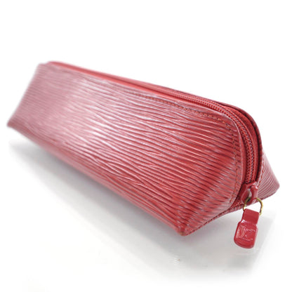 Louis Vuitton Epi Trousse Crayons Pencil Holder Red 3 of 10