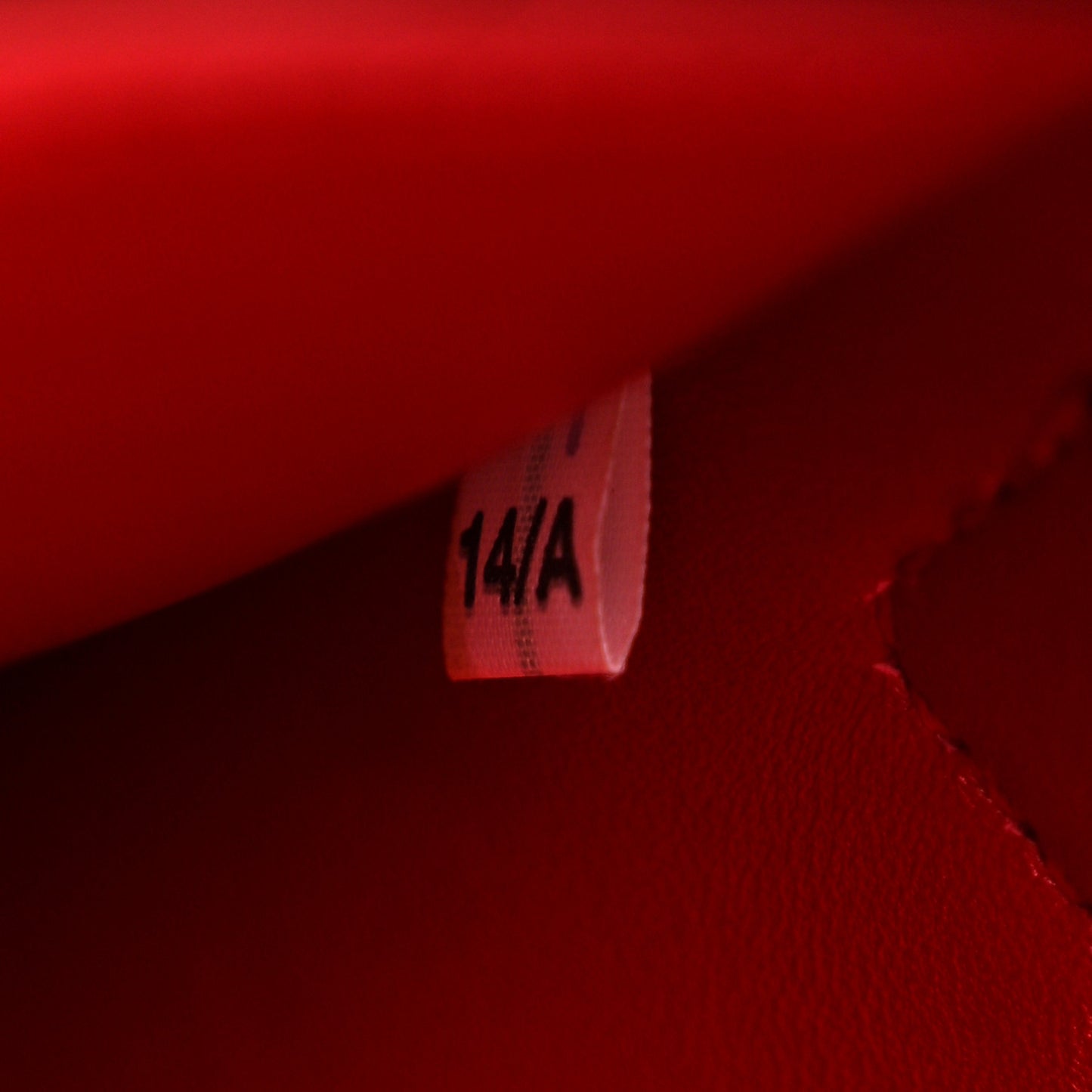 Saffiano Cuir Large Double Bag Black Fuoco