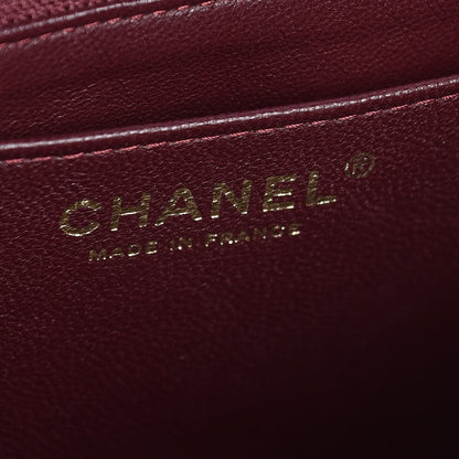 Chanel Lambskin Quilted Jumbo Single Flap Black 6 of 8